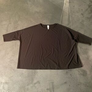 Women OVERSIZE  Black Casual Shirt